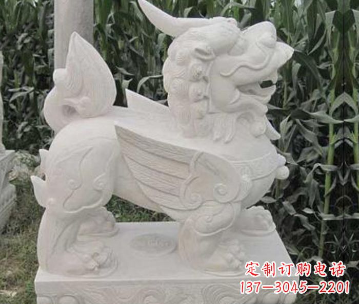 广西古典貔貅石雕,精美手工雕刻艺术