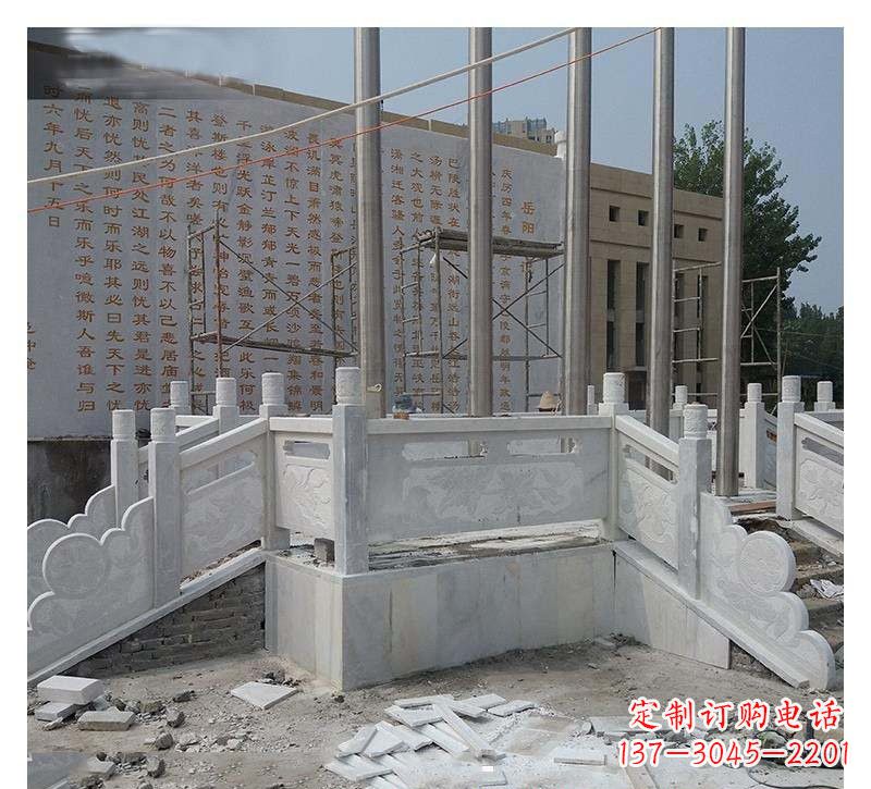广西大理石升旗台雕塑,激发国旗共同荣耀