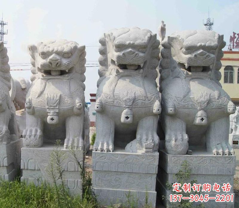 广西北京玉石狮子雕塑