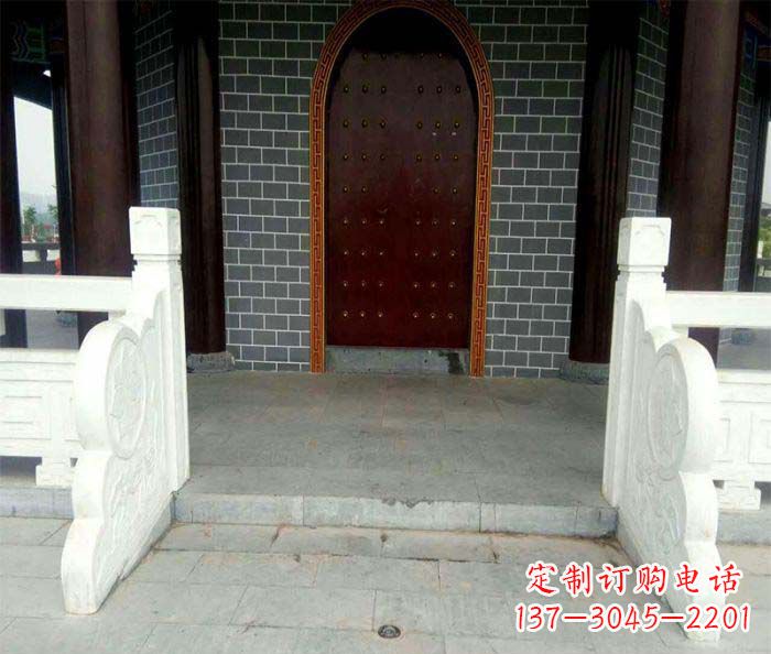 广西高品质大理石栏板雕塑