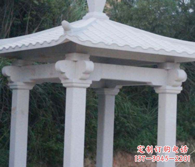 广西大理石凉亭雕塑