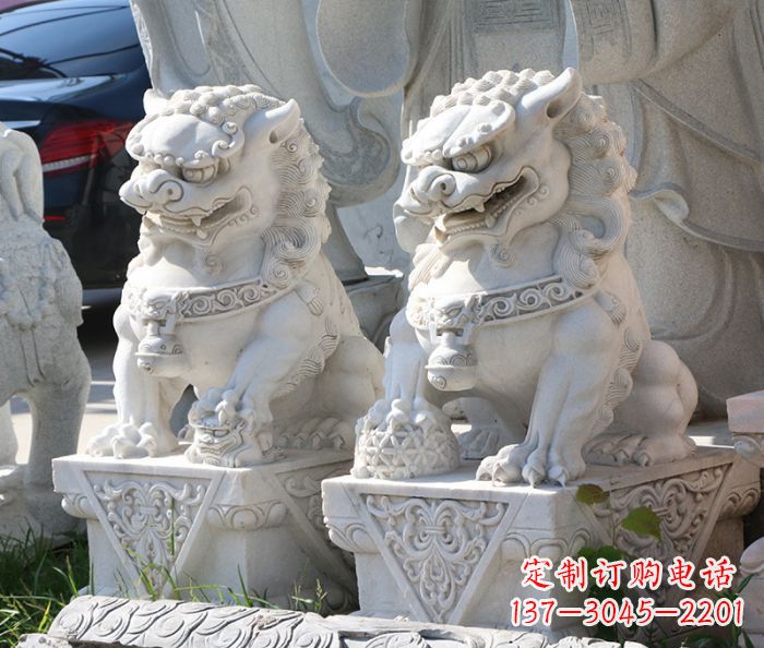 广西大理石狮子雕塑