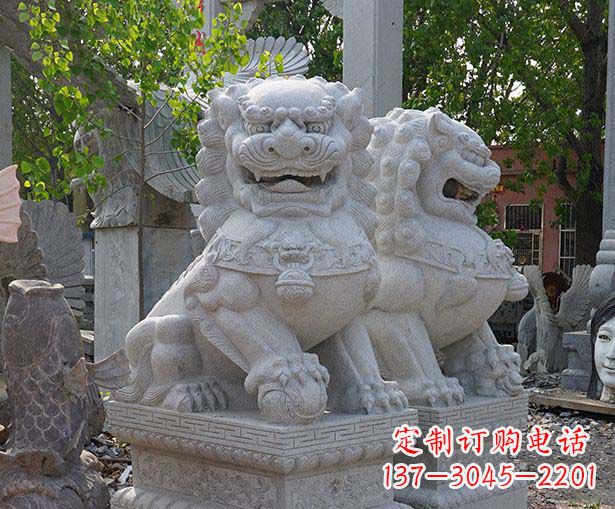广西中领雕塑狮子雕塑定制