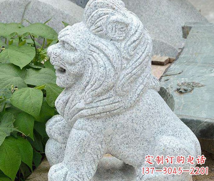 广西大理石狮子雕塑