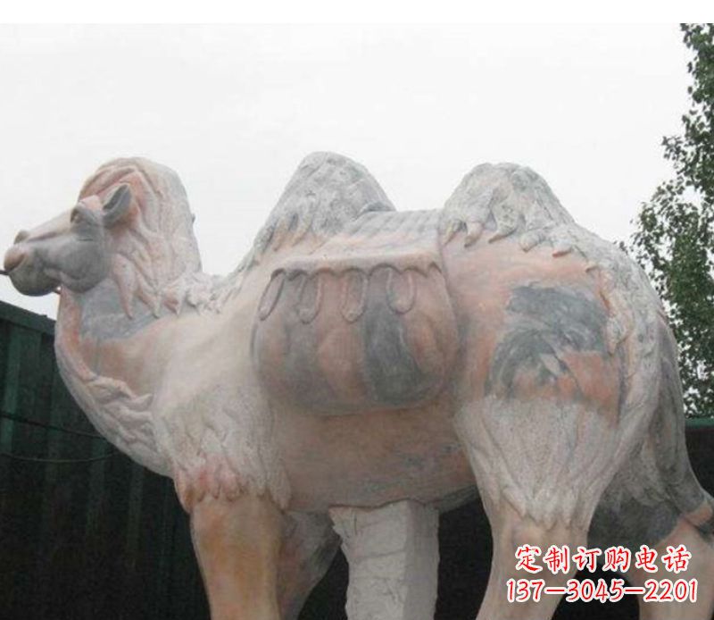 广西新颖精美的骆驼石雕