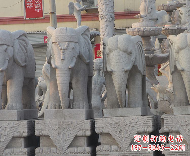 广西大象雕塑——唤醒古老传统的精美石艺
