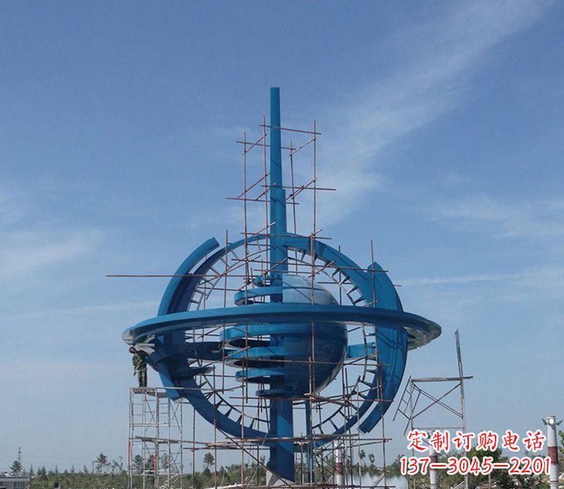 广西品质卓越的大型不锈钢地球雕塑