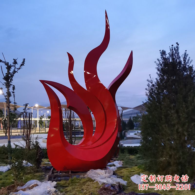 广西精致工艺大型不锈钢凤凰雕塑