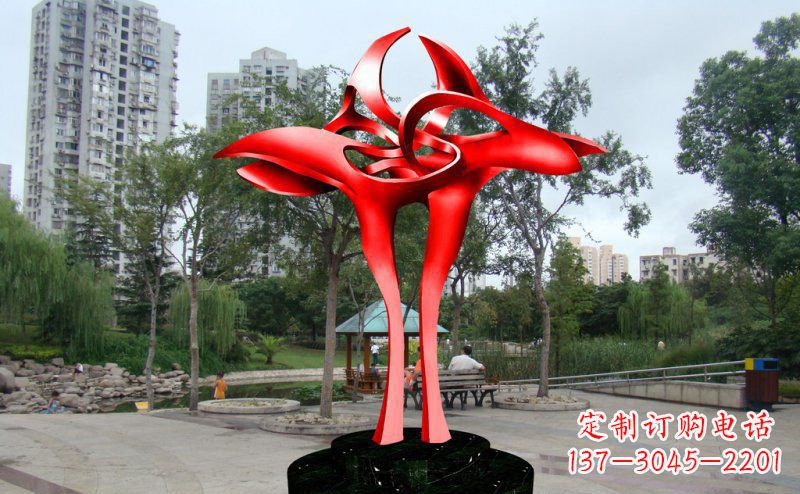 广西精美的不锈钢仙鹤雕塑