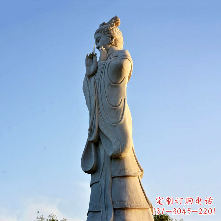 广西貂蝉雕塑精美礼品,赠送古代美女历史人物