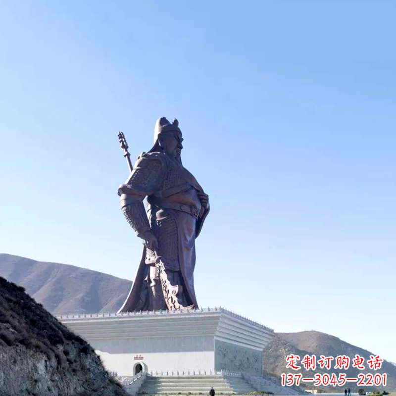 广西关公铸铜雕塑——传承三国历史文化的精美雕塑