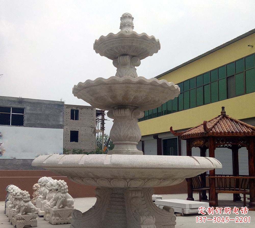 广西大型景观喷泉石雕