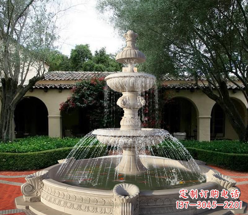 广西大型景观喷泉石雕 (2)