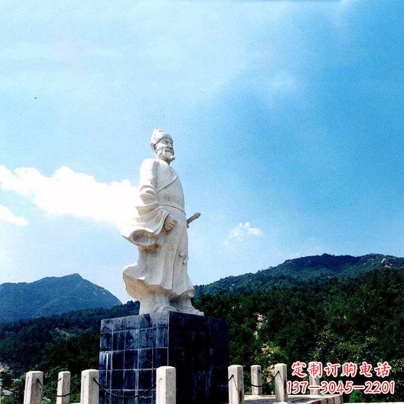 广西贵州中领雕塑-朱元璋石雕塑像