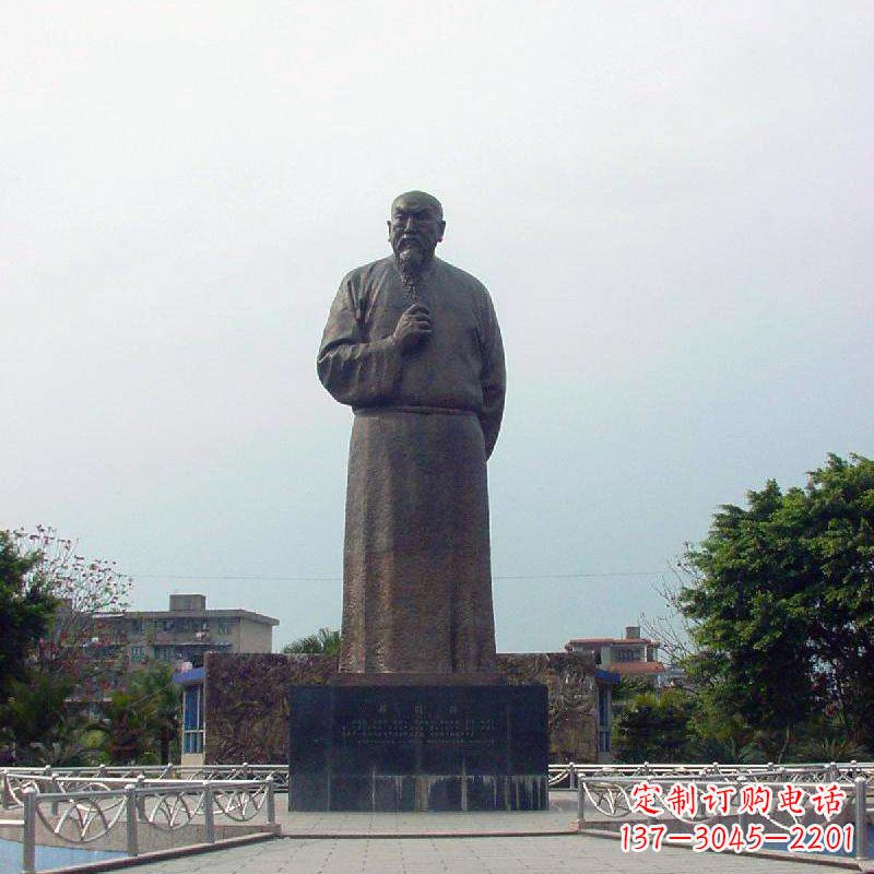 广西精美林则徐雕塑,传承历史文化