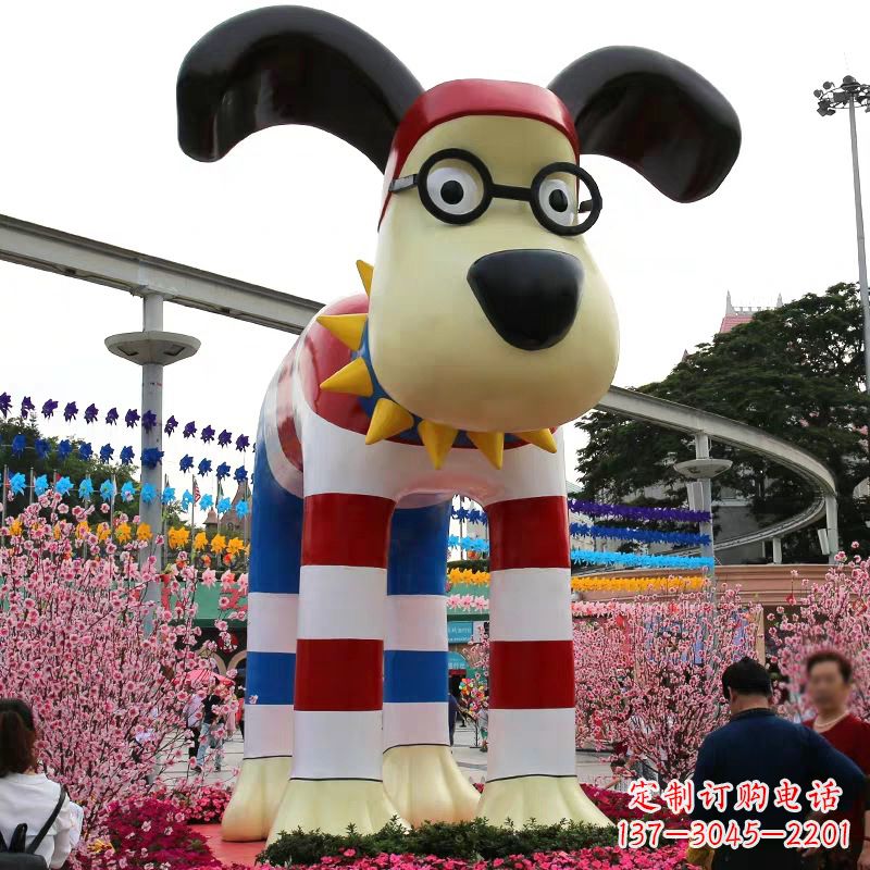 广西大型动物雕塑-增添商场广场景观美陈