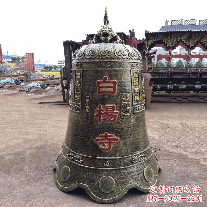 广西优质铜钟雕塑定制