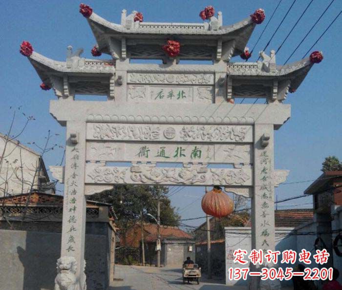 广西优质大理石牌坊雕塑