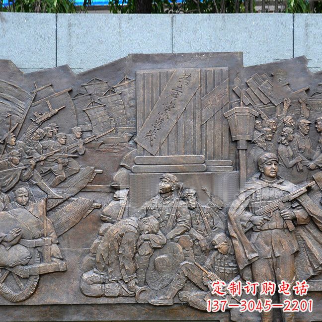 广西纪念红军革命人物雕塑