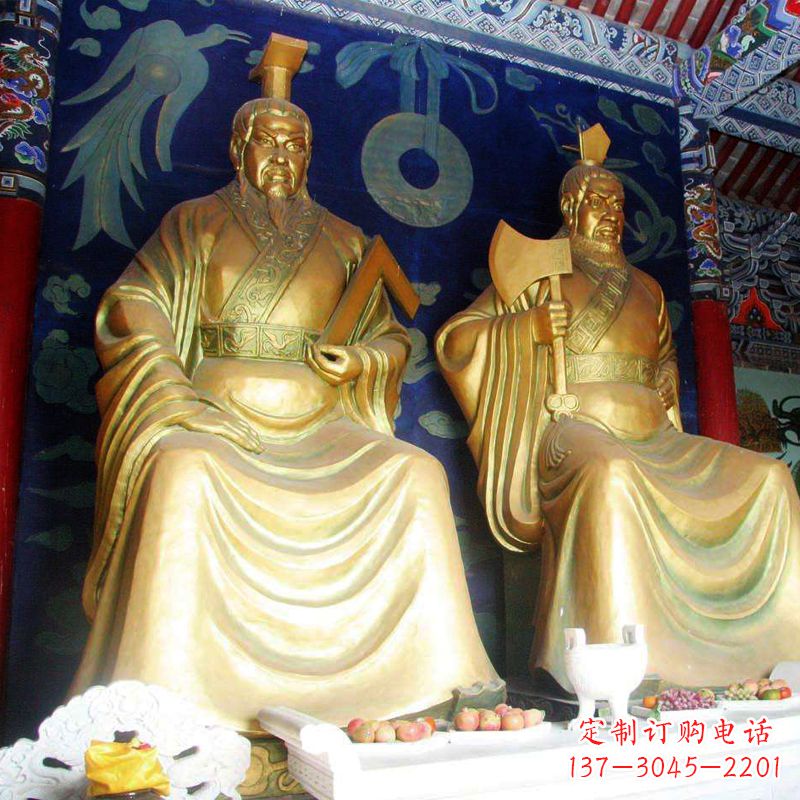 广西帝喾铜雕神像,让你的家居更有气质