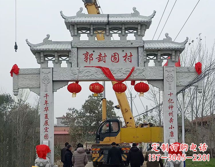 广西雕石牌坊