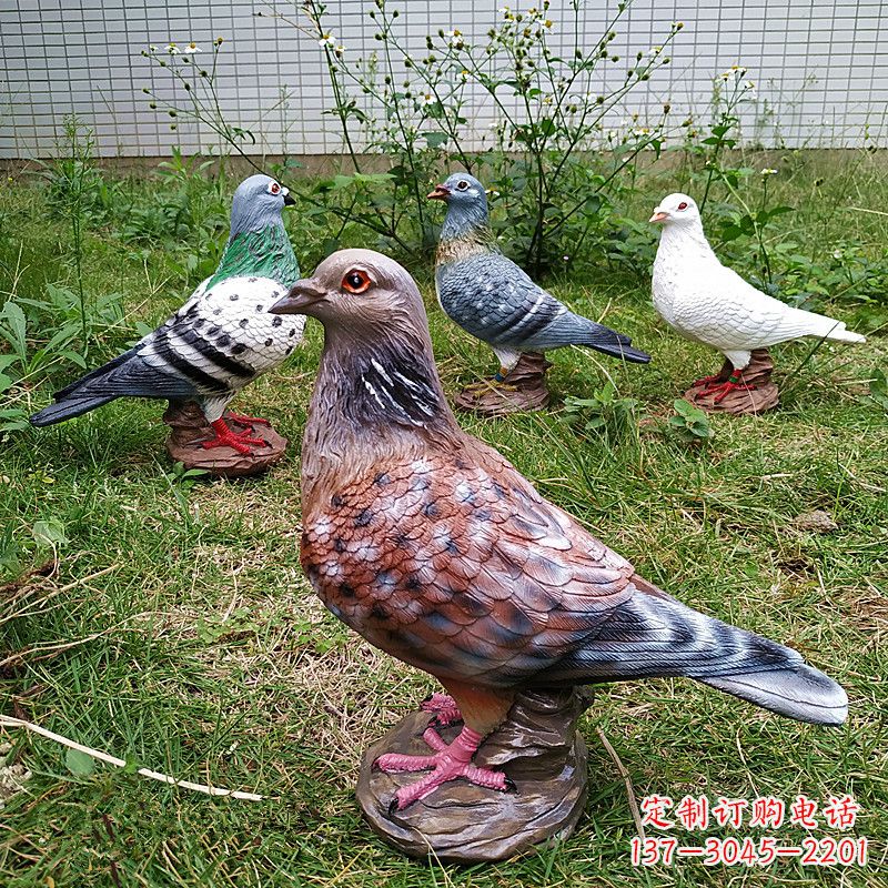 广西雕塑和平鸽图片
