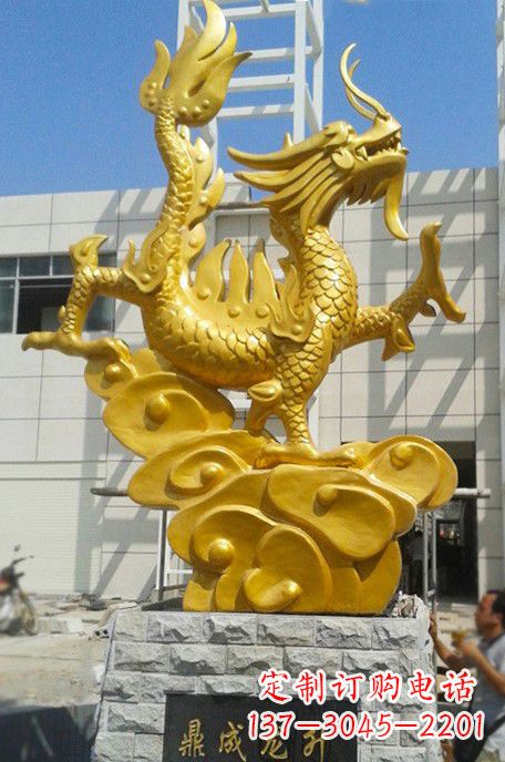 广西鼎成龙升铜雕塑