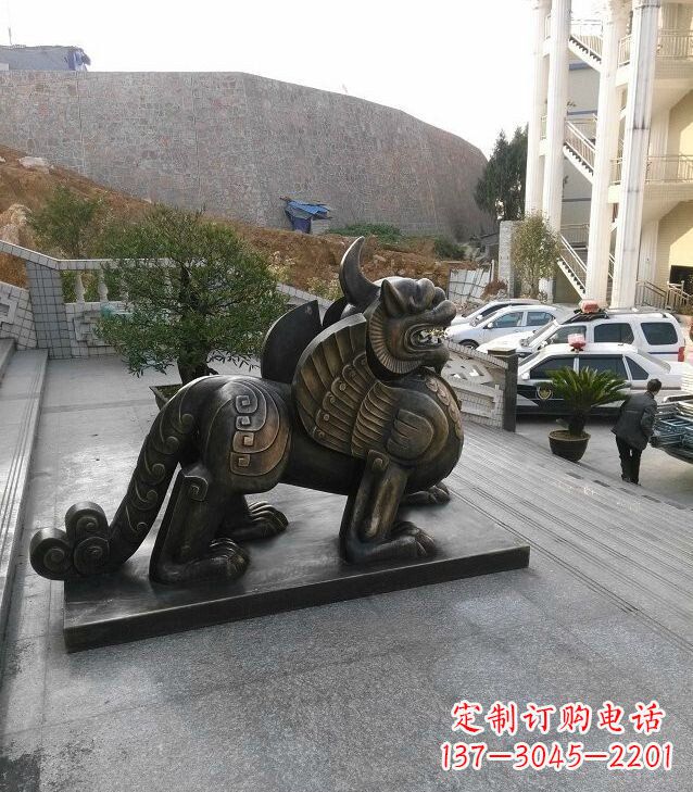 广西精美独角兽雕塑