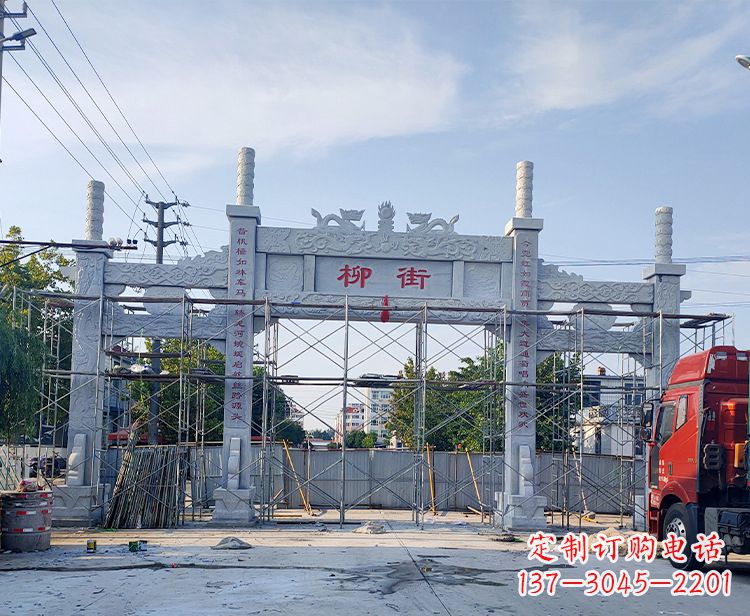 广西牌坊铜锻雕塑,让您的空间绽放光彩
