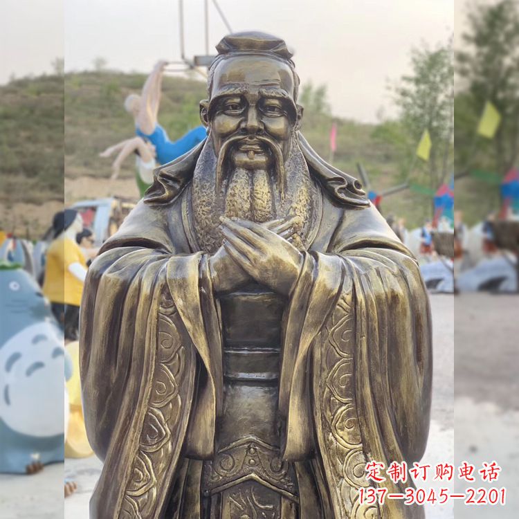 广西中领雕塑贵族——伟大的孔子雕塑