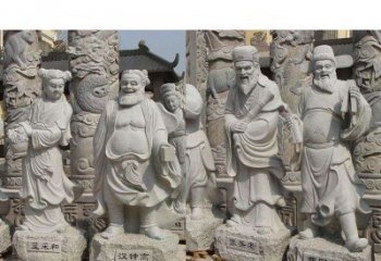 广西大理石八仙雕塑神秘的艺术之美