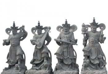 广西四大天王大理石雕塑