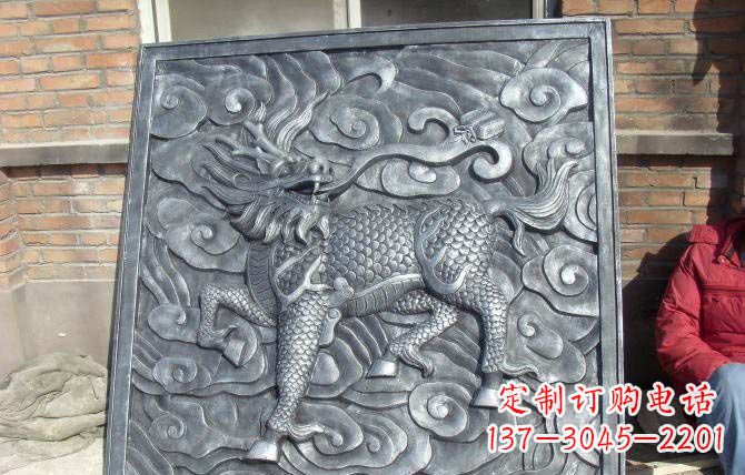 广西雕塑·锻铜古典麒麟