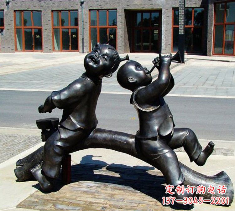 广西铜雕童趣,引领儿童童趣生活