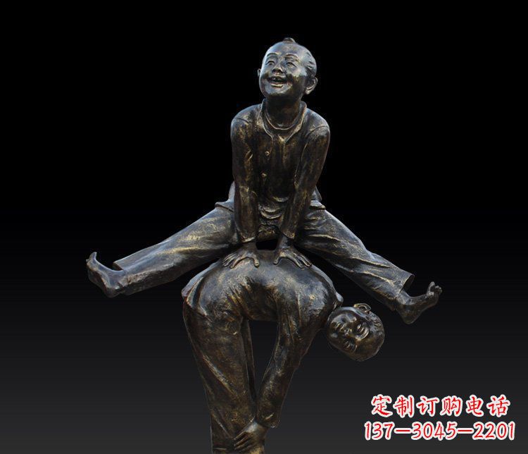 广西儿童友善的山羊雕塑