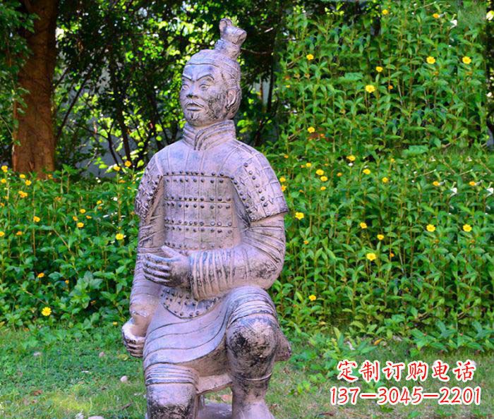 广西古代兵马俑雕塑定制