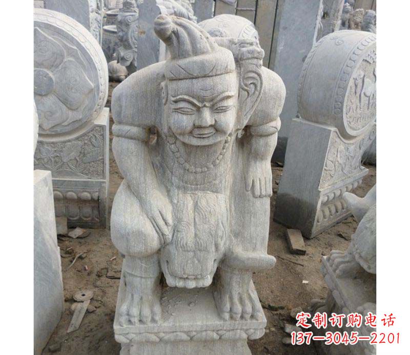 广西精美兵马俑石雕