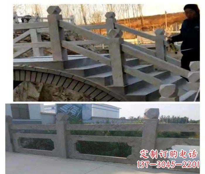 广西精美仿古栏杆雕塑