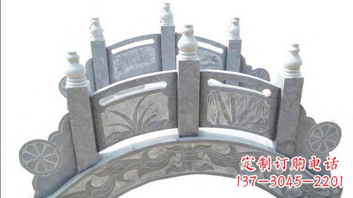 广西仿古小型石雕拱桥
