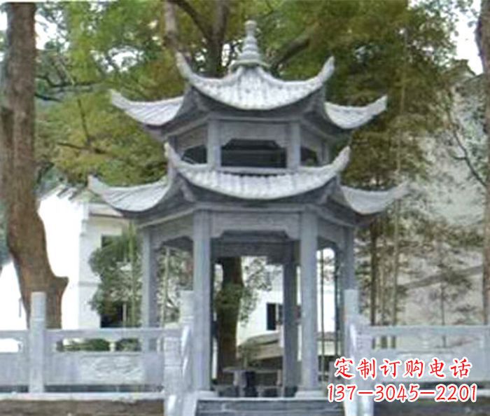 广西中领雕塑凉亭石雕——传承古典精髓,融情于雕塑之中