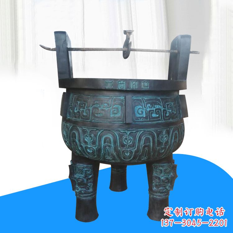 广西仿古香炉雕塑