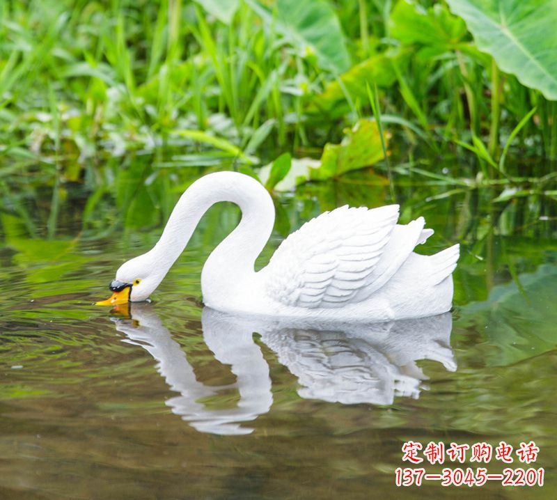 广西欧式天鹅石膏雕塑