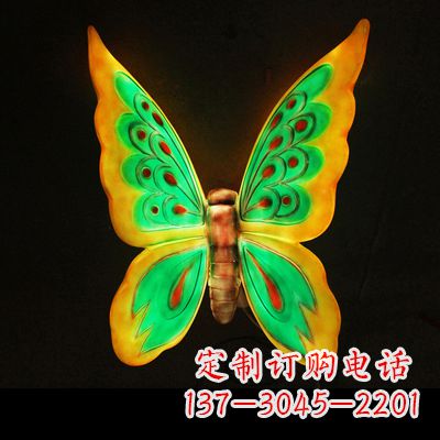 广西闪耀蝴蝶，精致灯光雕塑
