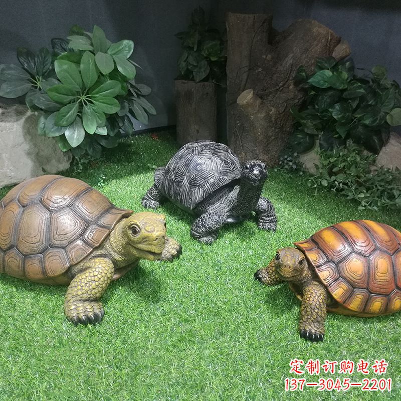 广西乌龟雕塑,装点你的庭院水景