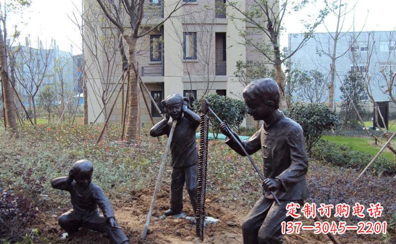 广西中领雕塑 | 为儿童景观带来美好的铜雕塑