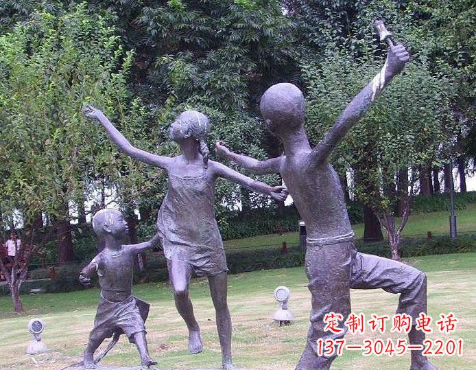广西可爱儿童雕塑