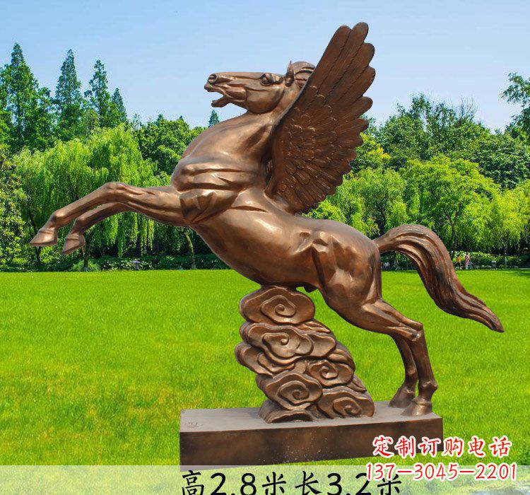 广西精致细腻的马雕塑