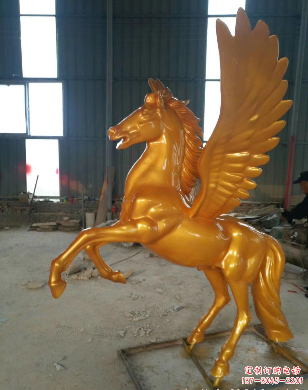 广西飞马铜雕——精美的马雕塑