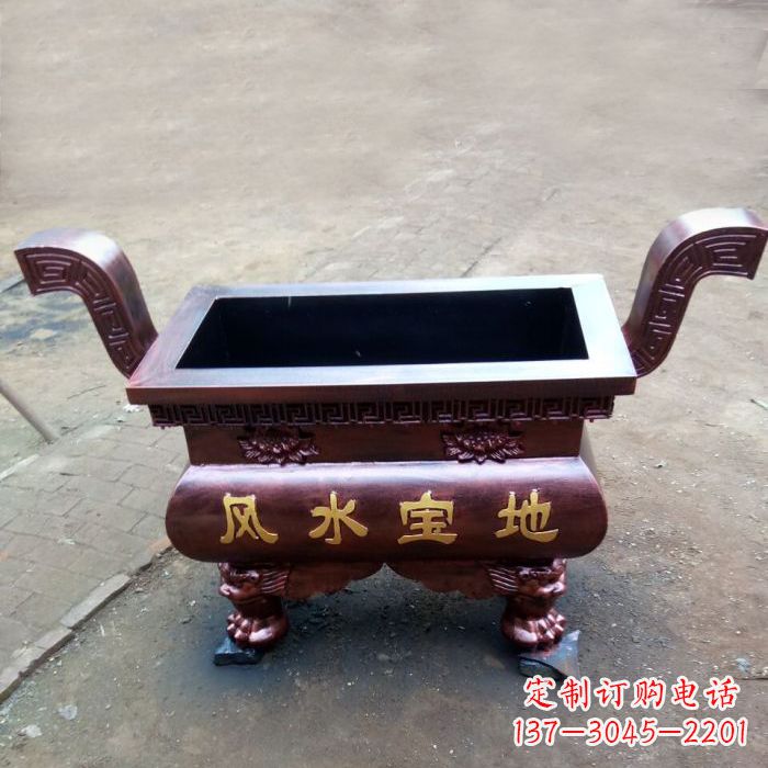 广西精美香炉铜雕