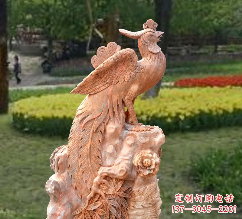 广西凤凰神鸟景观雕塑